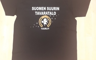 T-paita Suomen suurin tavaratalo (Velj. Keskinen) Tuuri