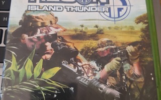 XBOX Ghost Recon Island Thunder + kotelo + ohjeet