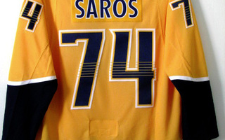 NHL FaniPaita Nashville Predators SAROS #74 Adidas AUTHENTIC