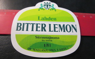 Mallasjuoma Lahden Bitter Lemon
