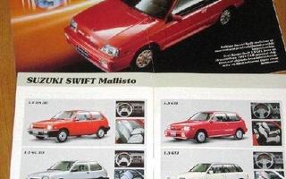 1988 Suzuki Swift esite - suom - 16 siv - KUIN UUSI