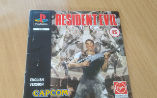 Resident Evil (Playstation 1) Ohjekirja