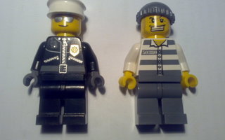 Lego Figuurit - Poliisi ja Roisto ( City )