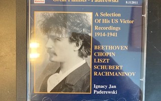 Ignacy Jan Paderewski - US Victor Recordings (1914-1941) CD