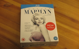 Forever Marilyn 4 film collection blu-ray IMPORT