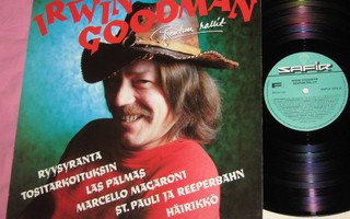IRWIN GOODMAN - Rentun Rallit - LP 1988 MINT-