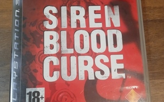 Siren Blood Curse PS3 (harvinainen)