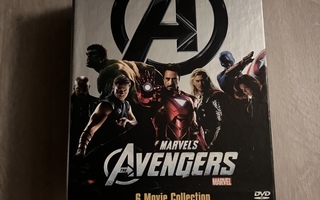 Marvel's the Avengers 6 movie collection  DVD