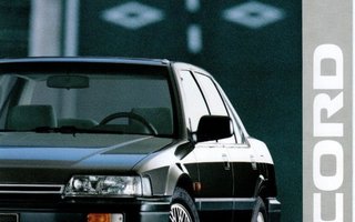 Honda Accord lisävarusteet -esite 1988
