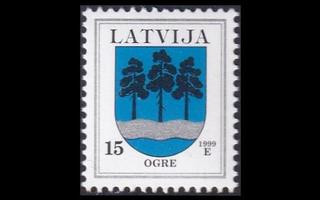 Latvia 495_I ** Käyttösarja Vaakuna 15 S -99 (1999)