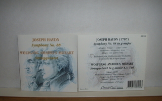 Joseph Haydin * Wolfgang Amadeus Mozart