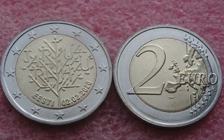 Viro 2 € 2020 Tarton rauha 100 vuotta