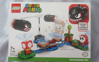 Lego "Super Mario" setti 71366 Boomer Bill Barrage UUSI