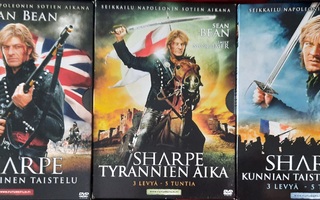 SHARPE KOKO SARJA DVD (Sean Bean) suomikannet