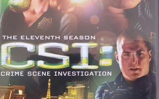 CSI: Crime Scene Investigation Kausi 11 -DVD