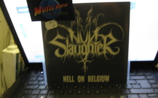 NUNSLAUGHTER - HELL ON BELGIUM M-/M- 7"