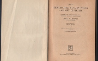 Lyhyt kemiallisen kvalitativisen analysin oppikirja,1930, K3
