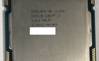 Intel Core i5-650 3.2GHz LGA 1156 Prosessori