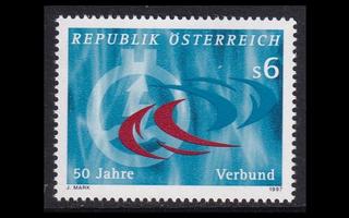 Itävalta 2214 ** Osuuskunnat 50v (1997)