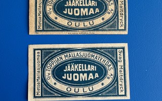 Jääkellarijuomaa, Toppilan Mallasjuomatehdas, Oulu