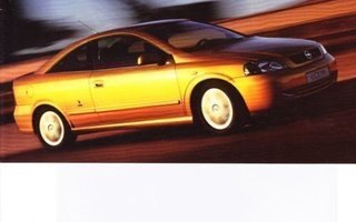 Opel Astra Coupe -esite, 2000