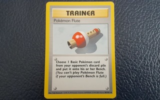 Pokémon Flute - Trainer 86/102 1999-2000 Pokemon kortti