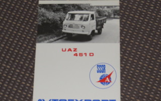1970 UAZ 451 D 4x4 esite - Russia