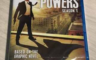 Powers: Kausi 1 (2015) Blu-ray (UUSI)