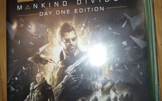 Xbox One Deus Ex Mankind Divided videopeli