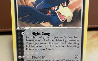 Murkrow - Rare - Ex Unseen forces