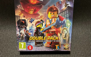 LEGO THE MOVIE + FILM LEGO THE MOVIE 3D DOUBLE PS4 - UUSI