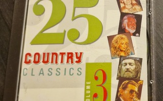 25 COUNTRY CLASSICS, VOL. 3 (CD UUDENVEROINEN) KENNY ROGERS