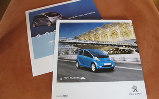 2010 ja 2011 Peugeot iOn esitteet
