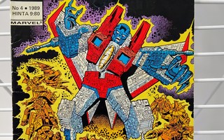 Marvel Transformers No 4 1989