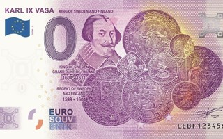 *0-EURO*2020*KARL IX VASA*KING OF SWEDEN AND FINLAND*