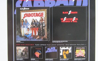 Black Sabbath  Japani esite Kiertue 2007 UUSI Flyer