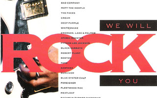 We Will Rock You (2CD) NEAR MINT!! Queen Deep Purple Rainbow