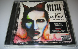 Marilyn Manson - Lest We Forget The Best Of (CD)