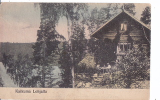 VANHA Postikortti Lohja 1909