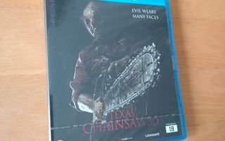 Texas Chainsaw 3D (Blu-ray 3D/2D, uusi)