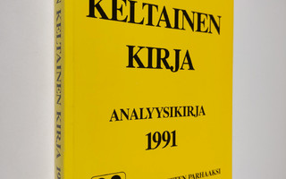 Medixin keltainen kirja 1991 - Analyysikirja