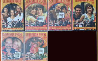 6 kpl SERRANON PERHE DVD boxeja (Osa uusia)