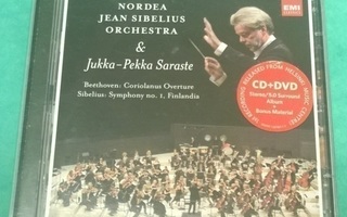 NORDEA JEAN SIBELIUS ORCHESTRA & JUKKA-PEKKA SARASTE CD/DVD