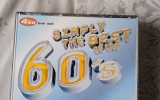 4 CD- LEVYÄ: SIMPLY THE BEST OF THE 60;S
