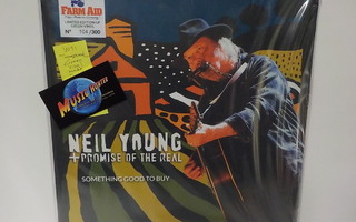 NEIL YOUNG +PROMISE OF THE REAL - SOMETHING GOOD.. UUSI LP +