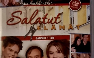 SALATUT ELÄMÄT, JAKSOT 1-40 DVD (3 DISC)