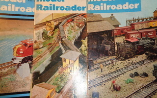 Model Railroader No 7,8,9,10,11, 12/1967. No 2,3,4/1968