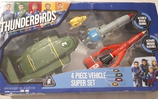 Thunderbirds Are Go! - 4 Vehicle Super Set (2014) (uusi)