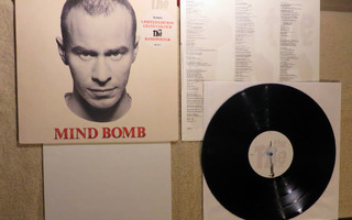 THE THE: Mind Bomb LP + juliste  (UK 1989)