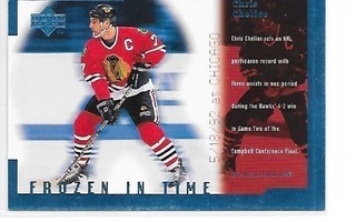 1998-99 UD Frozen in Time #FT21 Chris Chelios Chicago